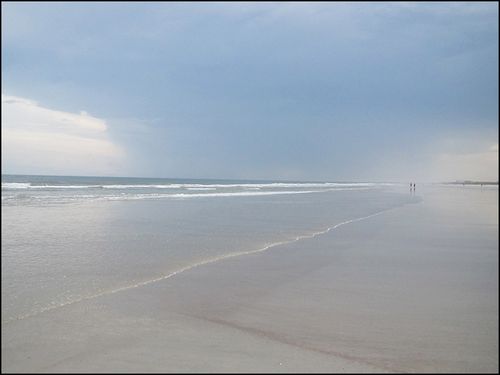 Beach rain blog