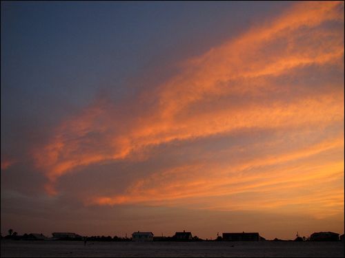 Sunset bech blog