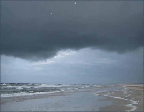 Hovering clouds